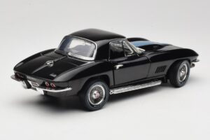 Chevrolet Corvette C2 Sort American Muscle 1:18 AMM1099/06 Metal — billede 3 af 8