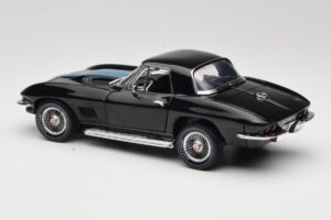 Chevrolet Corvette C2 Sort American Muscle 1:18 AMM1099/06 Metal — billede 7 af 8