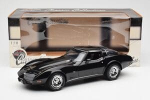 Chevrolet Corvette C3 Sort UT Models 1:18 21071 Metal — billede 8 af 8
