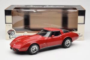 Chevrolet Corvette C3 Rød UT Models 1:18 21073 Metal — billede 8 af 8