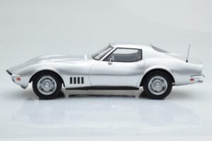 Chevrolet Corvette C3 Sølv Norev 1:18 189032 Metal — billede 3 af 6
