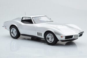 Chevrolet Corvette C3 Sølv Norev 1:18 189032 Metal — billede 4 af 6