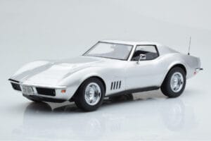 Chevrolet Corvette C3 Sølv Norev 1:18 189032 Metal