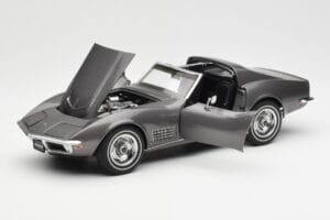 Chevrolet Corvette C3 Spider Laguna Grå Metallic AUTOart 1:18 71173 Metal — billede 2 af 8