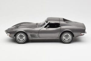 Chevrolet Corvette C3 Spider Laguna Grå Metallic AUTOart 1:18 71173 Metal — billede 4 af 8