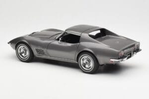 Chevrolet Corvette C3 Spider Laguna Grå Metallic AUTOart 1:18 71173 Metal — billede 7 af 8