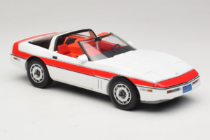 Chevrolet Corvette C4 A-Team Hvid GreenLight 1:18 13532 Metal — billede 6 af 8