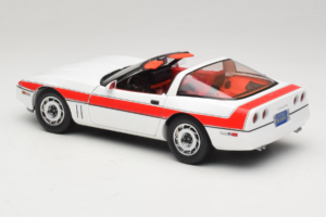 Chevrolet Corvette C4 A-Team Hvid GreenLight 1:18 13532 Metal — billede 7 af 8