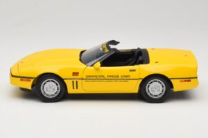 Chevrolet Corvette C4 Indianapolis 500 Pace Car Gul Greenlight 1:18 11801-06 Metal — billede 4 af 8