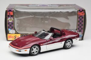 Chevrolet Corvette C4 Indy 500 Pace Car Maisto 1:18 56011 Metal — billede 8 af 8