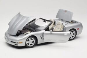 Chevrolet Corvette C5 Cabriolet Sølv Maisto 1:18 50317 Metal — billede 2 af 8