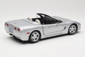 Chevrolet Corvette C5 Cabriolet Sølv Maisto 1:18 50317 Metal — billede 3 af 8