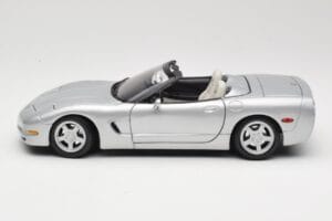 Chevrolet Corvette C5 Cabriolet Sølv Maisto 1:18 50317 Metal — billede 4 af 8