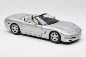 Chevrolet Corvette C5 Cabriolet Sølv Maisto 1:18 50317 Metal — billede 6 af 8