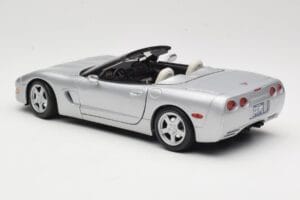 Chevrolet Corvette C5 Cabriolet Sølv Maisto 1:18 50317 Metal — billede 7 af 8