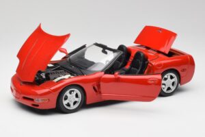 Chevrolet Corvette C5 Cabriolet Torch Rød Maisto 1:18 50318 Metal — billede 2 af 8