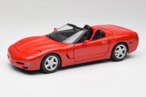 Chevrolet Corvette C5 Cabriolet Torch Rød Maisto 1:18 50318 Metal
