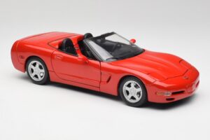 Chevrolet Corvette C5 Cabriolet Torch Rød Maisto 1:18 50318 Metal — billede 6 af 8