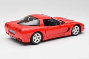 Chevrolet Corvette C5 Rød Bburago 1:18 3066 Metal — billede 3 af 8