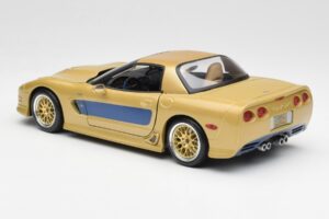 Chevrolet Corvette C5 Guldstrand Signature Edition Guld Maisto 1:18 31657 Metal — billede 7 af 8