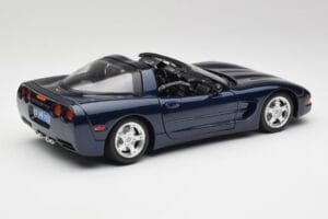 Chevrolet Corvette C5 Nassau Blå Bburago 1:18 30166 Metal — billede 3 af 8