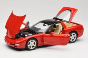 Chevrolet Corvette C5 Targa Rød UT Models 1:18 21001 Metal — billede 2 af 8