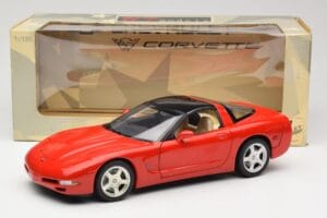 Chevrolet Corvette C5 Targa Rød UT Models 1:18 21001 Metal — billede 8 af 8