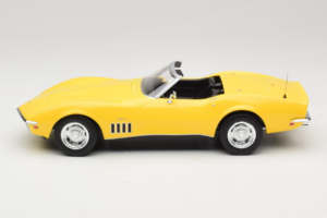 Chevrolet Corvette C3 Cabriolet Daytona Yellow Norev 1:18 189039 Metal — billede 3 af 6
