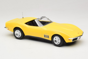 Chevrolet Corvette C3 Cabriolet Daytona Yellow Norev 1:18 189039 Metal — billede 4 af 6
