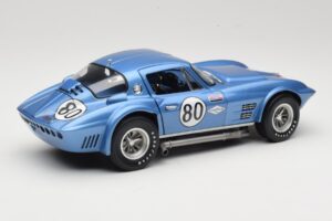 Chevrolet Corvette Grand Sport GT #80 R. Penske Chevrolet Nassau Speed Week 1963 Exoto 1:18 RLG18022 Metal — billede 3 af 8