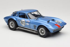 Chevrolet Corvette Grand Sport GT #80 R. Penske Chevrolet Nassau Speed Week 1963 Exoto 1:18 RLG18022 Metal — billede 6 af 8