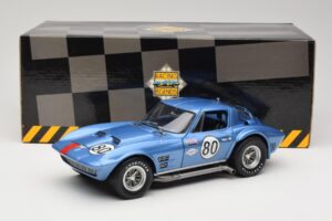 Chevrolet Corvette Grand Sport GT #80 R. Penske Chevrolet Nassau Speed Week 1963 Exoto 1:18 RLG18022 Metal — billede 8 af 8