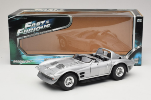 Chevrolet Corvette Grand Sport Sølv Fast & Furious Greenlight 1:18 12842 Metal — billede 6 af 6