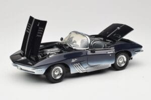 Chevrolet Corvette Mako Shark Motormax 1:18 73102 Metal — billede 2 af 8