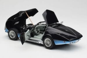 Chevrolet Corvette Manta Ray Blå AUTOart 1:18 71041 Metal — billede 5 af 8