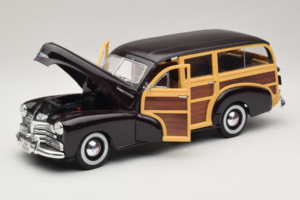 Chevrolet Fleetmaster Woody Sort Maisto 1:18 56043 Metal — billede 2 af 8