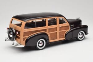 Chevrolet Fleetmaster Woody Sort & Wood Panels Maisto 1:18 43697545B Metal — billede 3 af 8