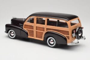Chevrolet Fleetmaster Woody Sort & Wood Panels Maisto 1:18 43697545B Metal — billede 7 af 8