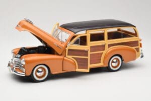 Chevrolet Fleetmaster Woody Guld Maisto 1:18 56042 Metal — billede 2 af 8