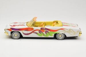 Chevrolet Impala Lowrider White Metallic Hot Wheels 1:18 27635 Metal — billede 4 af 8