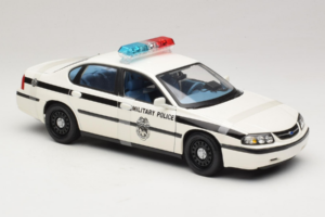 Chevrolet Impala Military Police Maisto 1:18 36611 Metal — billede 4 af 6