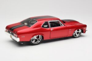 Chevrolet Nova SS Coupe Rød Maisto 1:18 31083-M1 Metal — billede 3 af 8