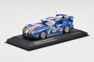 Dodge Viper GTS-R #57 Terrien / Cochet / Dayraut Le Mans 24 Hours 2001 Minichamps 1:43 400011457 Metal — billede 2 af 4