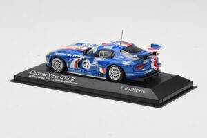 Dodge Viper GTS-R #57 Terrien / Cochet / Dayraut Le Mans 24 Hours 2001 Minichamps 1:43 400011457 Metal — billede 3 af 4