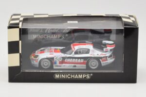 Dodge Viper GTS-R #58 C. Bouchut / Belloc / Monteiro Le Mans 24 Hours 2001 Minichamps 1:43 400011458 Metal — billede 4 af 4