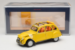 Citroen 2CV 6 Club Mimosa Yellow Norev 1:18 181496 Metal — billede 6 af 6