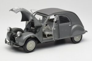 Citroen 2CV A Grå Tchibo 1:18 49418 Metal — billede 2 af 8