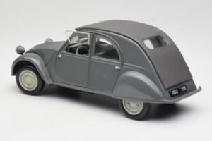 Citroen 2CV A Grå Tchibo 1:18 49418 Metal — billede 7 af 8