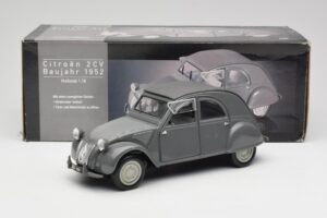 Citroen 2CV A Grå Tchibo 1:18 49418 Metal — billede 8 af 8