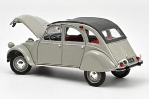 Citroen 2CV AZAM Rosa Grå Norev 1:18 181430 Metal — billede 2 af 3